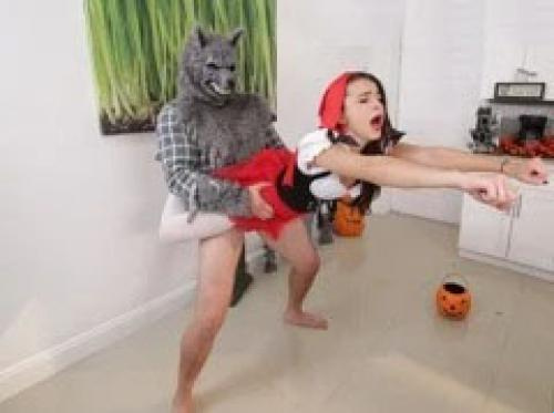 Lustvoller alter Wolf