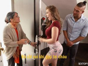 Le presentó a su novio.